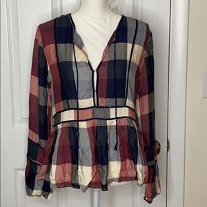 Plaid Thread & Supply Top